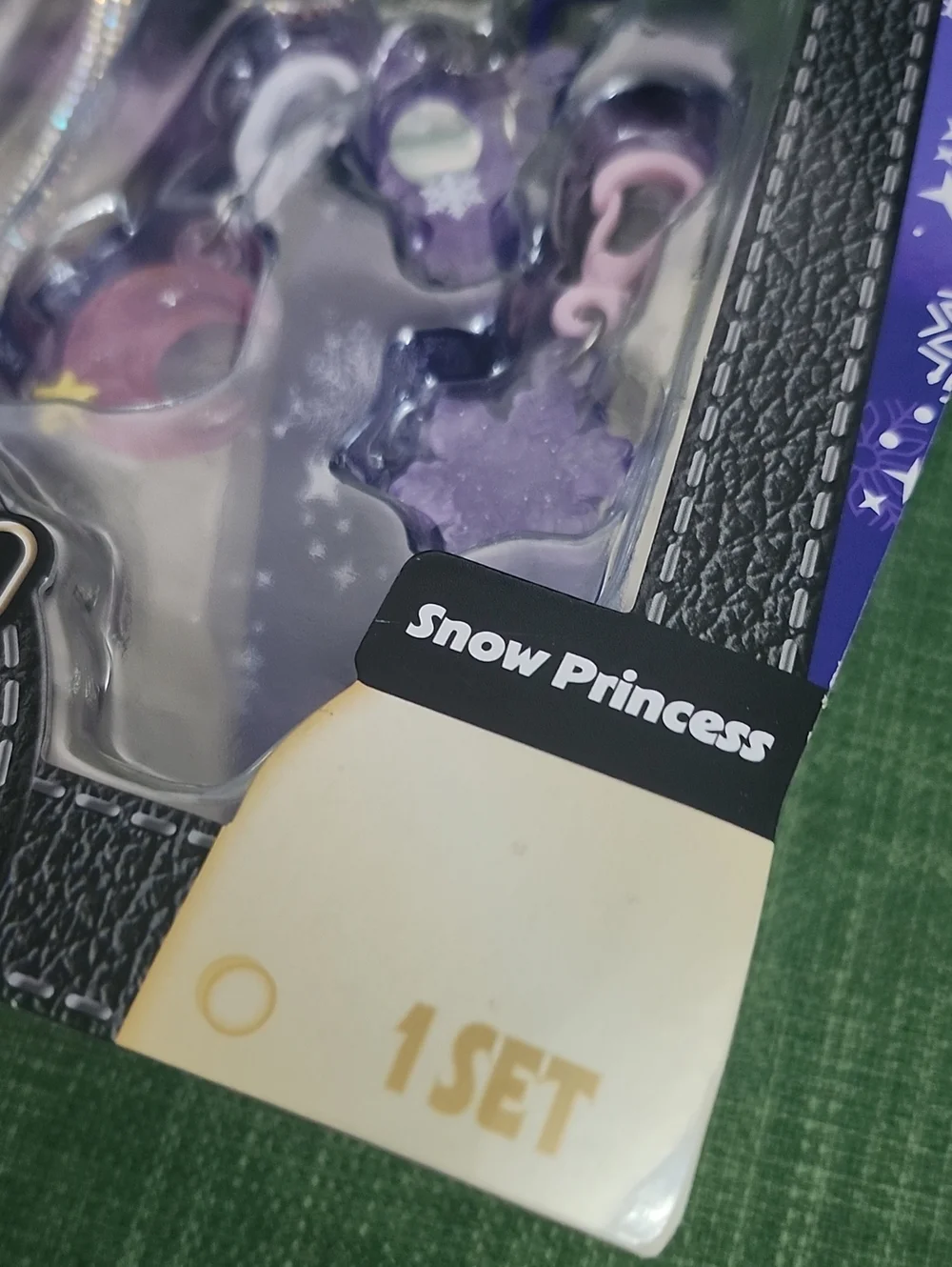 Charming Snow Princess Doll & Purple Bag Charms